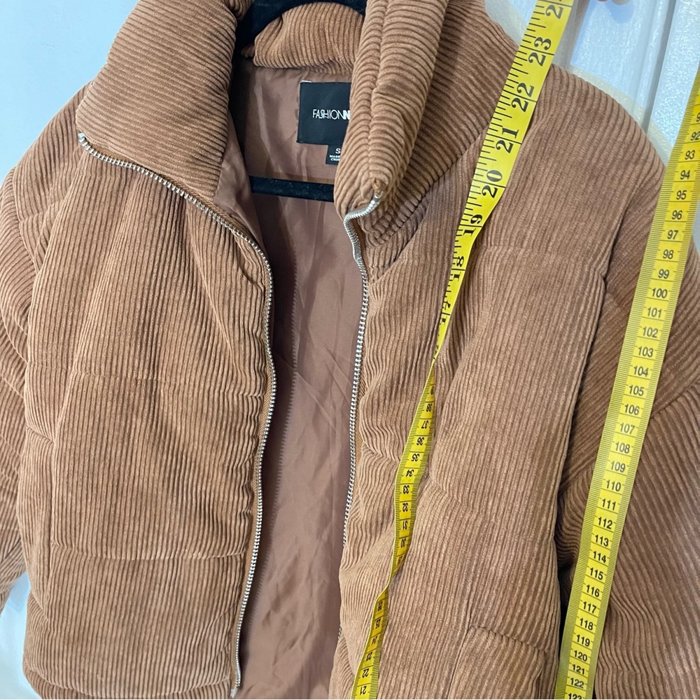Corduroy Puffer Jacket - Picture 4 of 5